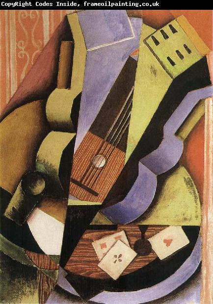 Juan Gris Three Playing card