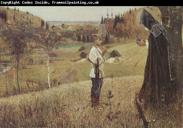 Mikhail Nesterov The Vision of the Boy Bartholomew