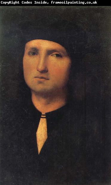 PERUGINO, Pietro Portrait of a Young Man