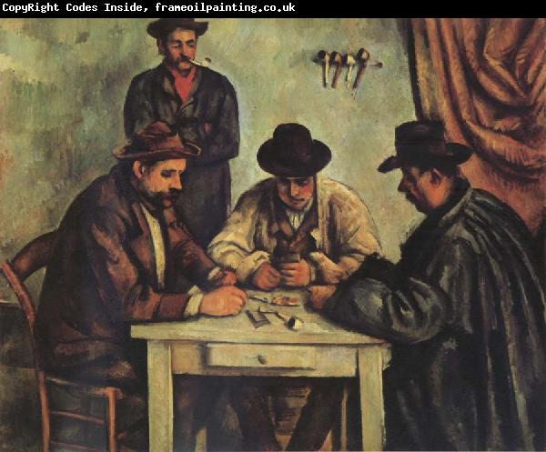 Paul Cezanne Les Foueurs de Cartes