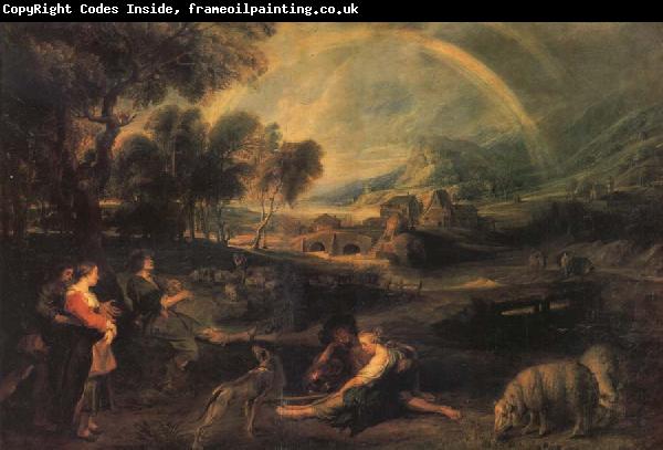 Peter Paul Rubens Landscape with a Rainbow