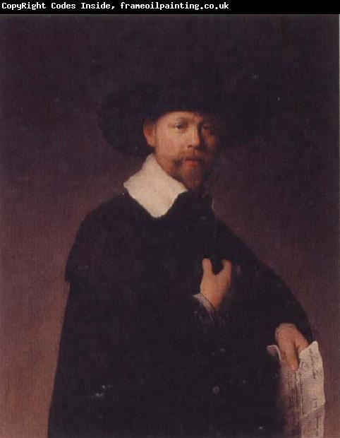 REMBRANDT Harmenszoon van Rijn Portrait of Marten Looten