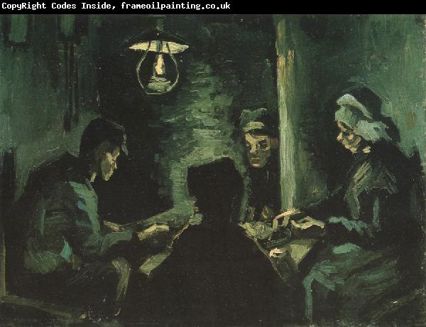 Vincent Van Gogh Four Peasants at a Meal (nn04)