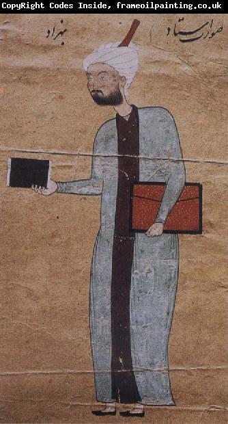 unknow artist Portrait of Bihzad