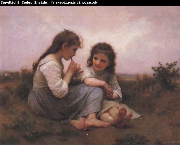 Adolphe Bouguereau Two Girls