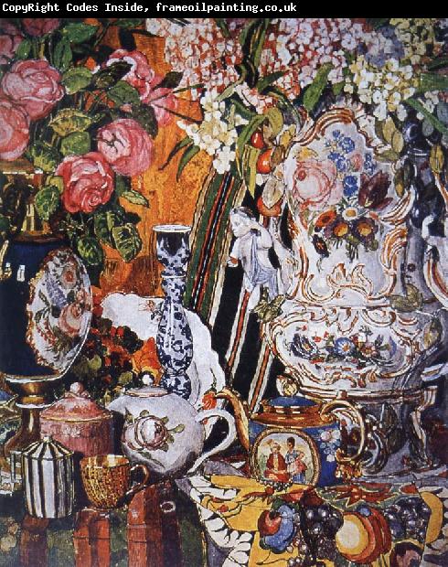 Alexander Yakovlevich GOLOVIN China and Flower