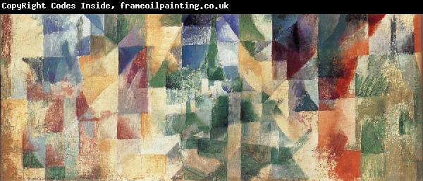 Delaunay, Robert The three landscape of Window