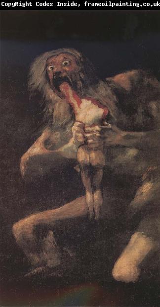 Francisco Goya Saturn devouring his children