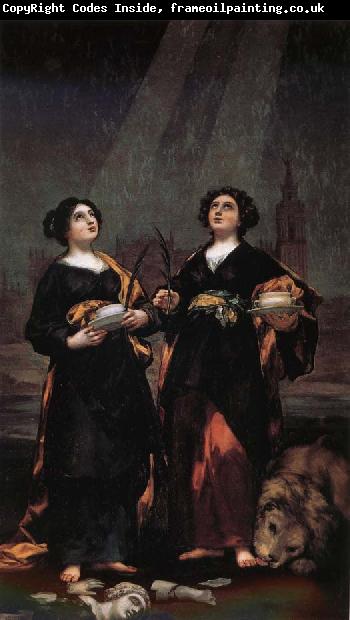 Francisco Goya Saints Justa and Rufina