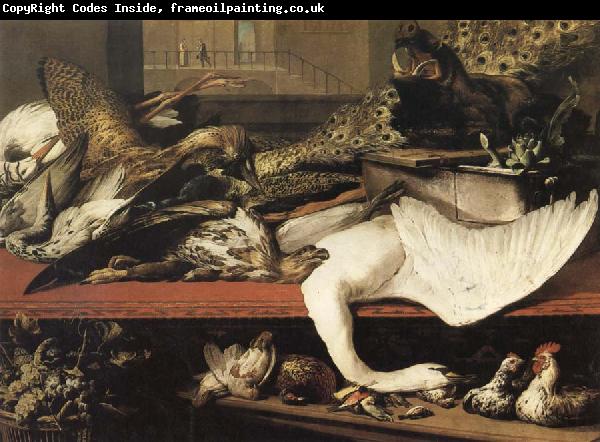 Frans Snyders Still life with Poultry and Venison