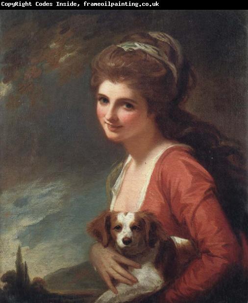 George Romney Lady Hamilton as Nature