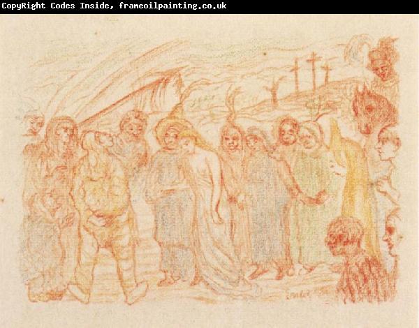 James Ensor The Descent from Calvary