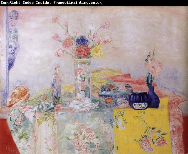 James Ensor Still life with Chinoiseries