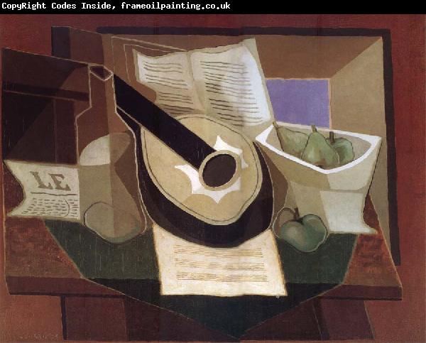 Juan Gris The still life having guitar