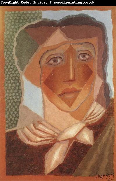 Juan Gris The fem wearing the scarf