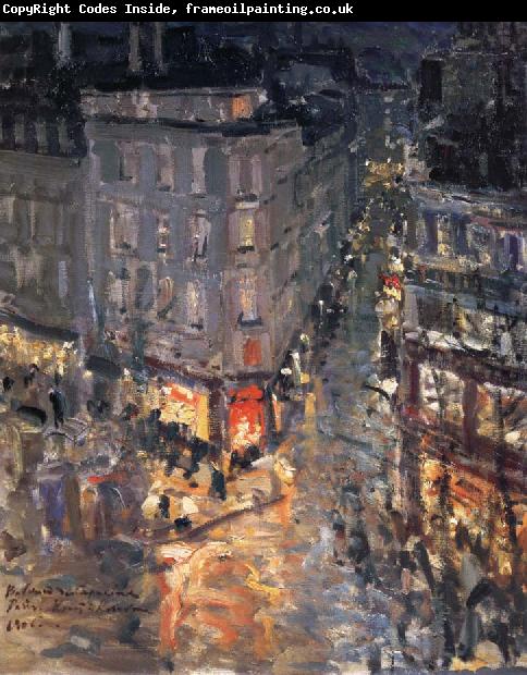 Konstantin Korovin The park of Paris