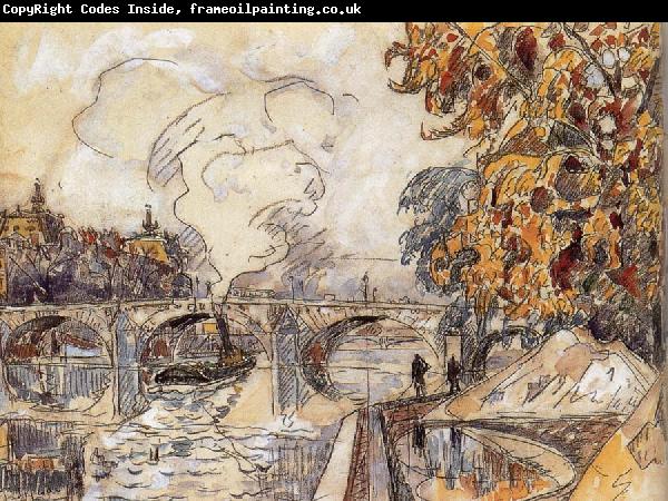 Paul Signac Bridge and station