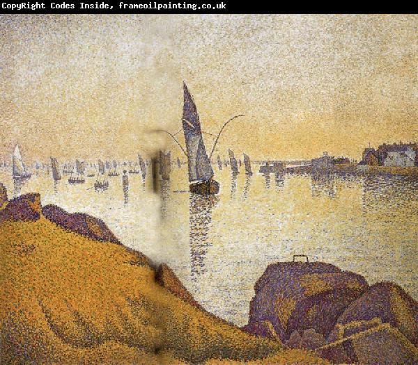 Paul Signac The peace of the dusk