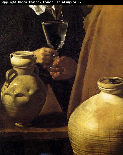 VELAZQUEZ, Diego Rodriguez de Silva y The Waterseller of Seville (detail)