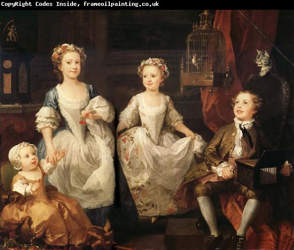 William Hogarth The Graham Children