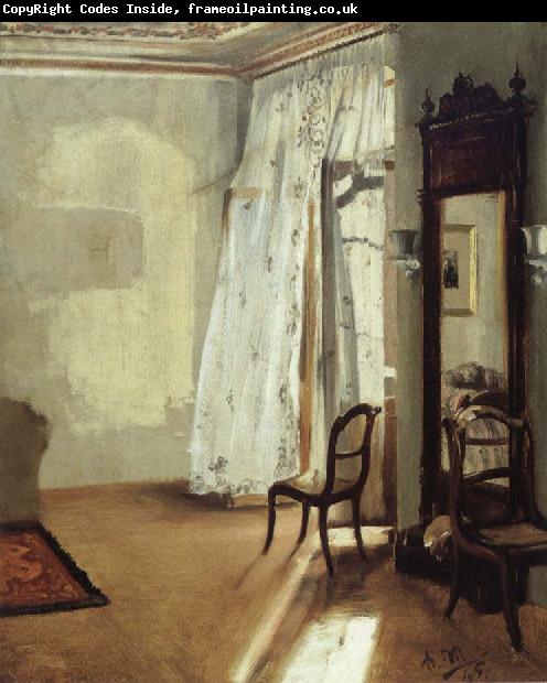 Adolph von Menzel The Balcony Room