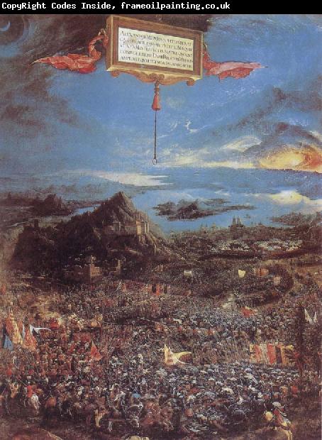 Albrecht Altdorfer The Battle at the Issus