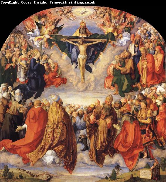 Albrecht Durer The All Saints altarpiece