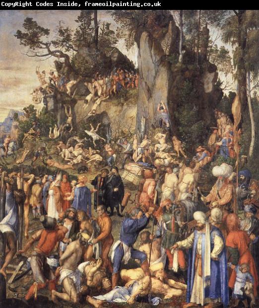 Albrecht Durer Martyrdom of the 10000 Christians