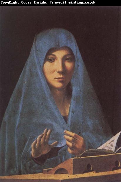 Antonello da Messina Virgin Annunciate