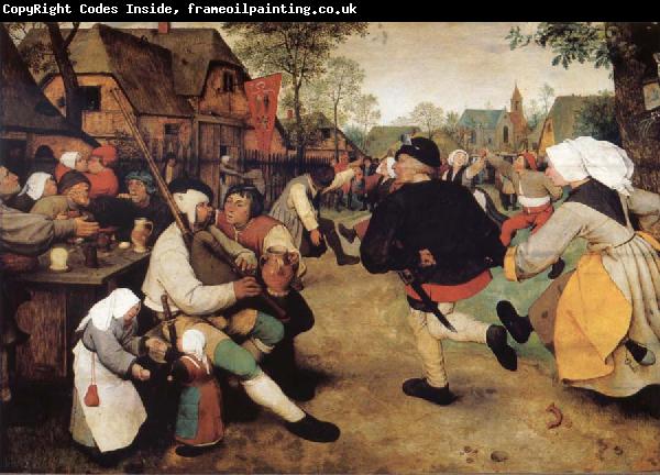 BRUEGEL, Pieter the Elder Peasant dance