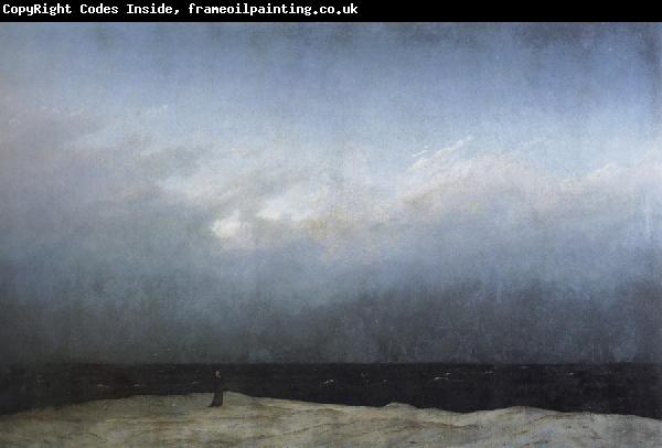 Caspar David Friedrich Monk by the Sea