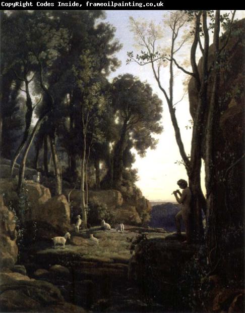 Corot Camille The Little Shepherd