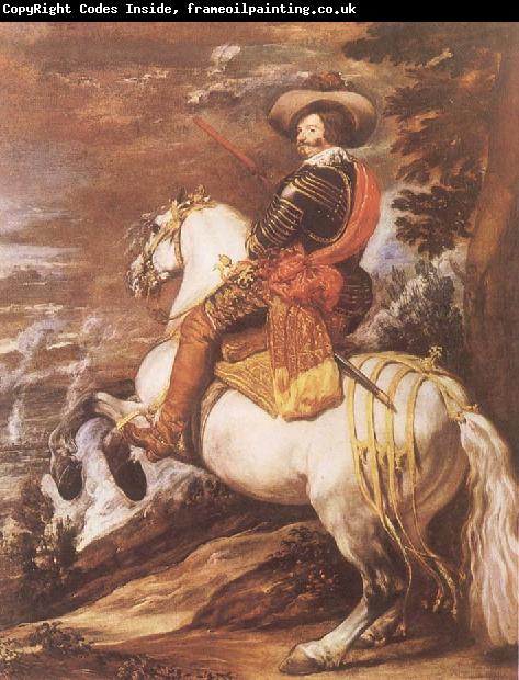 Diego Velazquez Gaspar de Guzman,Count-Duke of Olivares,on Horseback