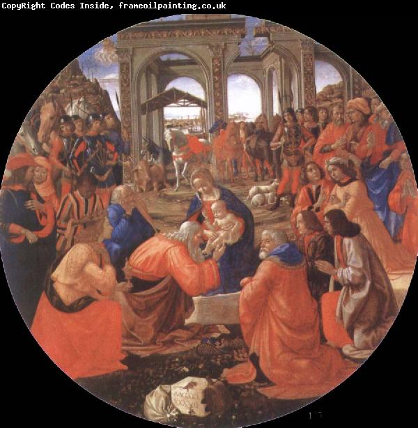 Domenico Ghirlandaio Adoration of the Magi