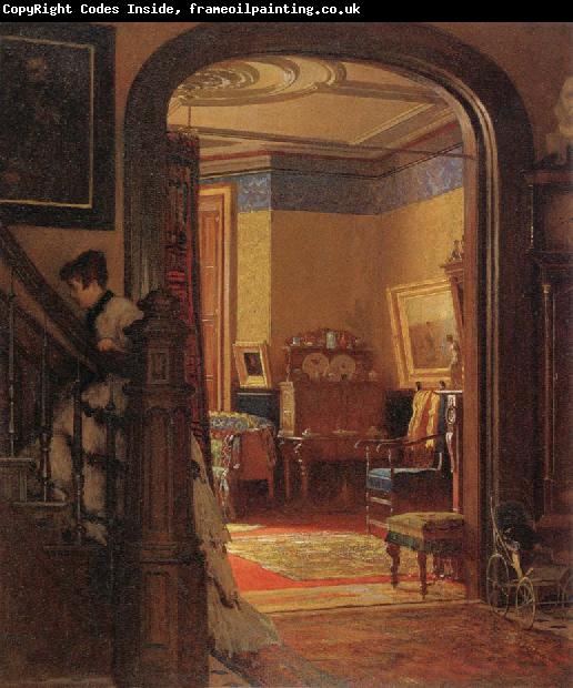 Eastman Johnson Not at Home