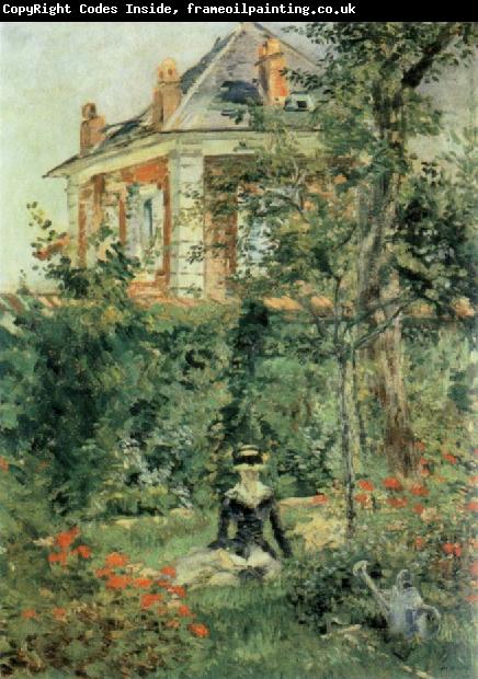 Edouard Manet Corner of the Garden at Bellevue