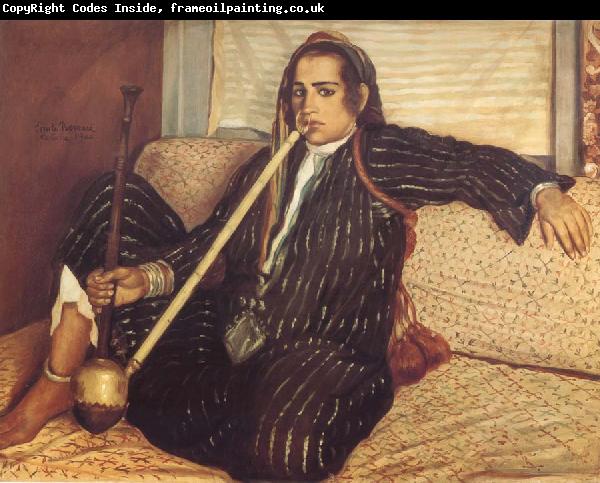 Emile Bernard Woman Smoking Hashish