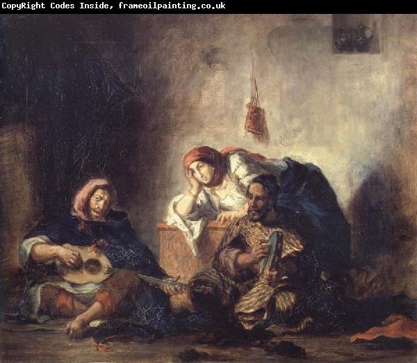 Eugene Delacroix Jewish Musicians of Mogador