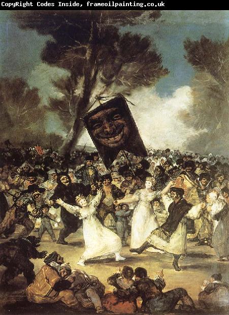 Francisco Goya The Funeral of the sardine