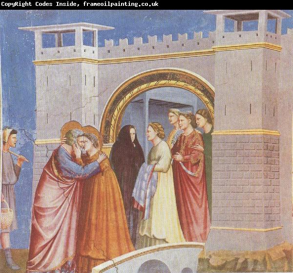 GIOTTO di Bondone Meeting at the Golden Gate