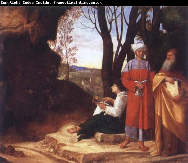 Giorgione The Three Philosophers