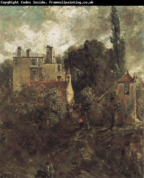 John Constable The Grove,or the Admiral-s House Hampstead