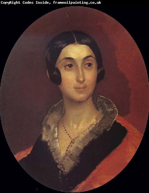 Karl Briullov Portrait of Yelen thon