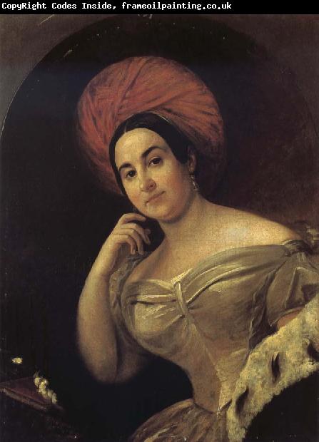 Karl Briullov Portrait of Yekaterina Semionova