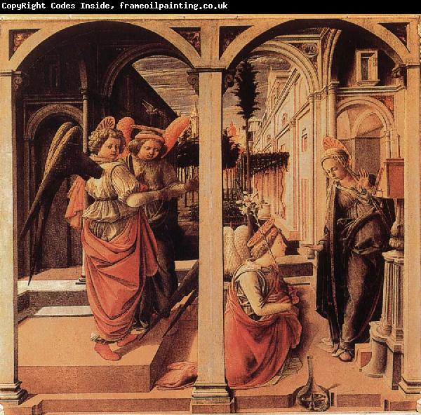 Fra Filippo Lippi The Verkundigung