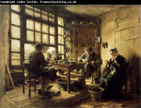 Leon Lhermitte The Cobblers