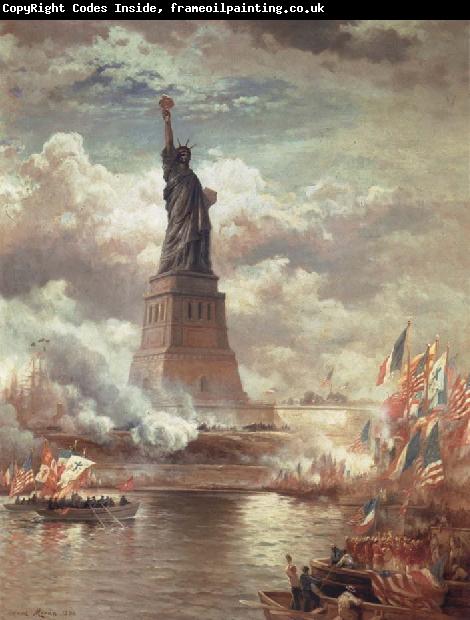 Moran, Edward Statue of Liberty Enlightening the World