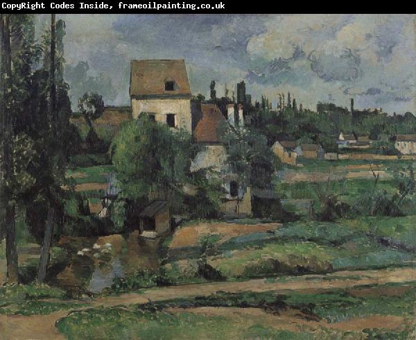 Paul Cezanne Mill on the Couleuvre at Pontoise