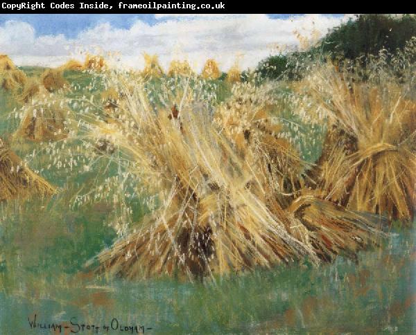 William Stott of Oldham The Cornfield