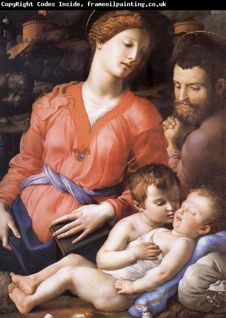 Agnolo Bronzino The Sacred Family Second half of the century XVI